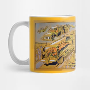 Yellow Skyway Mug